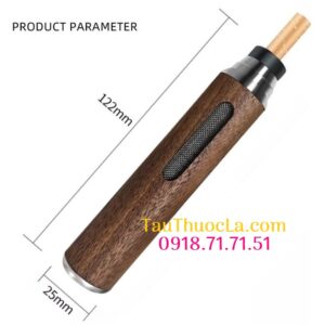Ống gạt tàn T-54 trong xe hơi vỏ gỗ óc chó 3 cỡ điếu