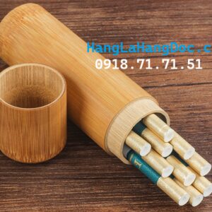 Ống tre mini oT-12 để 7 điếu lớn/ 10 điếu trung hoặc 12 điếu nhỏ esse