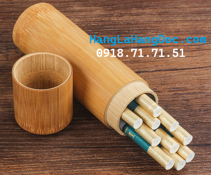 Ống tre mini oT-12 để 7 điếu lớn/ 10 điếu trung hoặc 12 điếu nhỏ esse