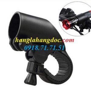 Pad kẹp đèn pin trên xe đạp