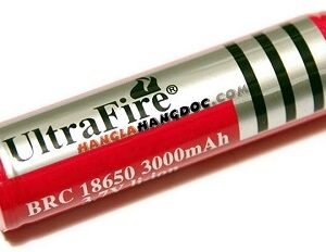 Pin sạc Ultra Fire Li-ion 3.7 Volt 3.000 – 4.200mAh