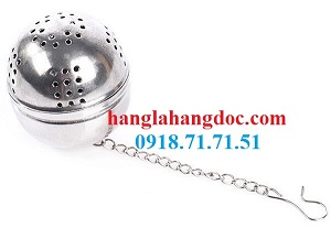 Quả bóng lọc trà inox lưới thả ấm mini