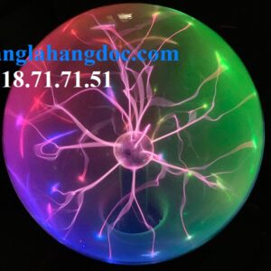 Quả cầu plasma 3 màu (NEW) 8 inch, cảm biến âm thanh siêu độc lạ