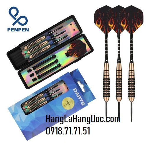 Set 3 cây phi tiêu đồng VIP 5 cao cấp