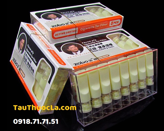 Tẩu 3 lõi lọc điếu lớn dùng 1 lần ZB-063