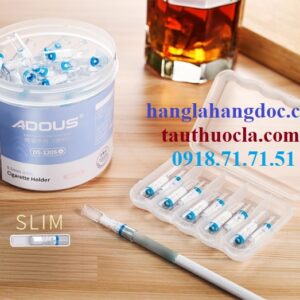 Tẩu Adous DS-120s cho điếu nhỏ esse 3 chế độ lọc (80 đầu/ hủ)