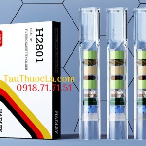 Tẩu H2801 Hadley Đức 8 lõi lọc tẩm dịch nhân sâm + đông trùng hạ thảo