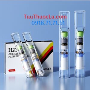 Tẩu Hadley H2304 Đức 3 cỡ điếu, 7 lõi lọc, 23 thành phần khử độc