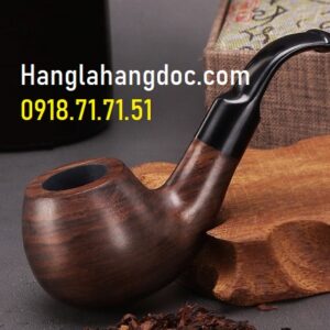 Tẩu Sherlock Holmes bằng gỗ mun CJI-3 nhỏ gọn