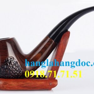 Tẩu Sherlock Holmes gỗ mun hoa văn đáy MU-508H