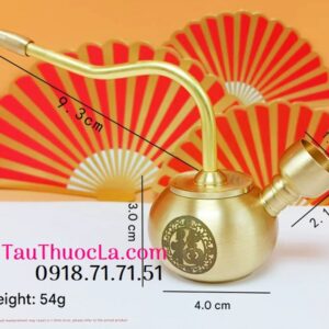 Tẩu đồng CA-689 lọc nước 4 in 1 cho điếu và sợi hình cái ấm nước