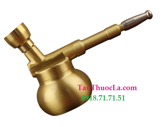 Tẩu đồng lọc nước CC-710 có thể kéo dài, hút thuốc lá điếu và sợi