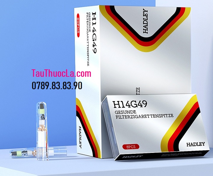 Tẩu lọc Đức 6 lõi khử độc cho 4 cỡ điếu Hadley H14G49