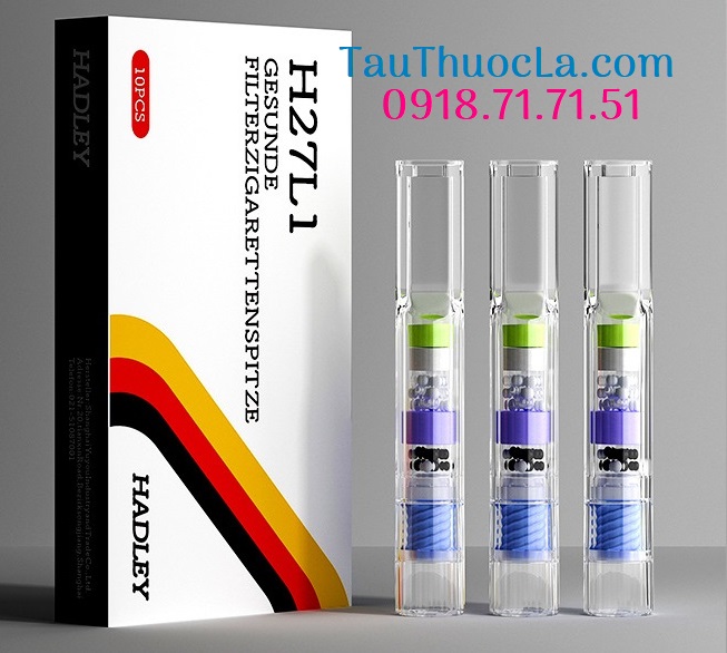Tẩu lọc Đức H27L1 Hadley cho điếu lớn – 7 lõi & 27 thành phần