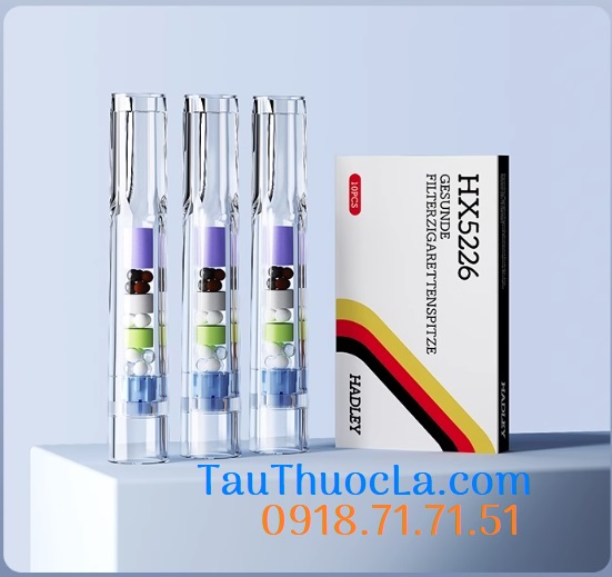 Tẩu lọc Đức điếu nhỏ esse 7 lõi 26 thành phần khử độc HX5226 Hadley