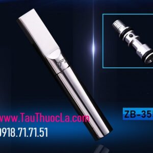 Tẩu lọc ZB 355 inox 304 toàn thân 3 in 1 hút điếu lớn, trung (555 bạc, mèo demi) và nhỏ (esse)