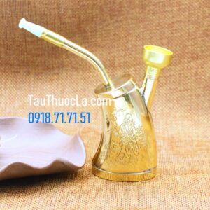 Tẩu lọc nước HK-608 bằng đồng hút thuốc lá sợi