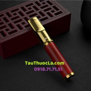 Tẩu lọc ron Zobo ZB-220j cán inox gỗ mun/ đàn hương