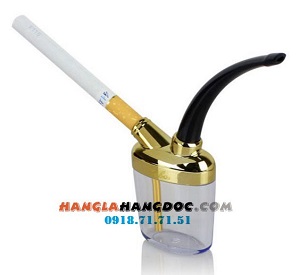 Tẩu mini lọc nước Zobo 507, chuyên dùng thuốc lá điếu lớn: jet, ngựa, vina