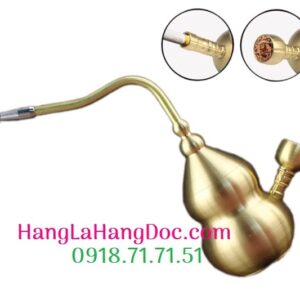 Tẩu nước đồng hồ lô CW-702 (cỡ trung) 4 in 1 cả điếu và sợi