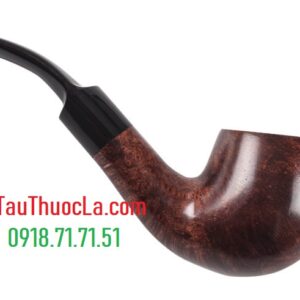 Tẩu pipe gỗ thạch nam P-623 kiểu bent apple mini