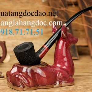 Tẩu pipe gỗ thạch nam cán dài TN-1510B cao cấp