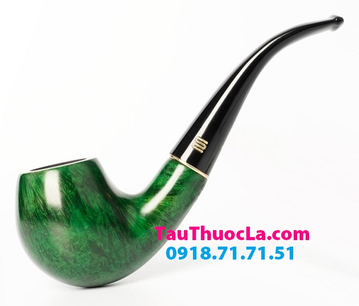 Tẩu pipe gỗ thạch nam xanh rêu cao cấp MX-679 kiểu Arcobaleno