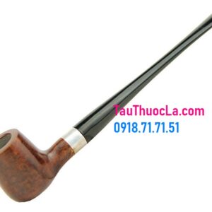 Tẩu pipe h360-C3 gỗ thạch nam khoen inox cao cấp