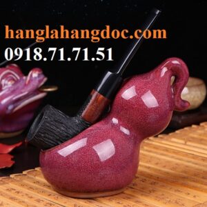 Tẩu pipe mini gỗ thạch nam TN-166A hút thuốc lá sợi