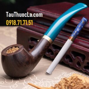 Tẩu pipe mun MU-1921 cối nhỏ 3 in 1 hút cả thuốc lá sợi, điếu lớn & nhỏ