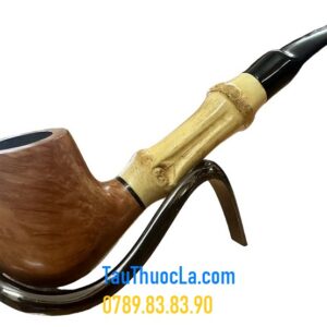 Tẩu pipe thạch nam ống tre TE-702 độc đáo