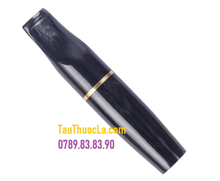 Tẩu sừng bò nguyên khối Yak-261 hút 3 cỡ điếu ren vặn cao cấp