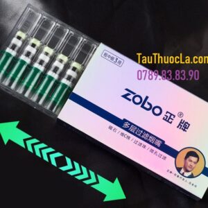 Tẩu thuốc lá 5 lõi lọc khử độc hiệu quả cho 4 cỡ điếu ZB-405