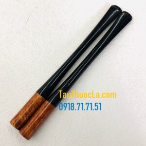 Tẩu thuốc lá A5 gỗ thạch nam cán dài thanh lọc khói thuốc