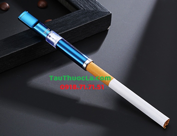 Tẩu thuốc lá ZB-331 hút được 4 cỡ điếu bằng kim loại toàn thân
