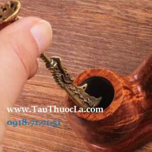 Thanh long đao kim loại vệ sinh tẩu hút thuốc lá độc đáo