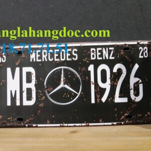 Tranh biển số xe trang trí vintage cho bar club, beer pub