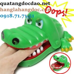 Trò chơi khám răng cá sấu cỡ đại cực kỳ vui (11 x 12 x22cm)