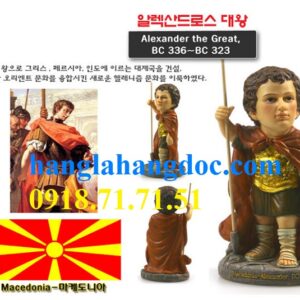 Tượng 3D thu nhỏ cao cấp của Alexander Đại đế