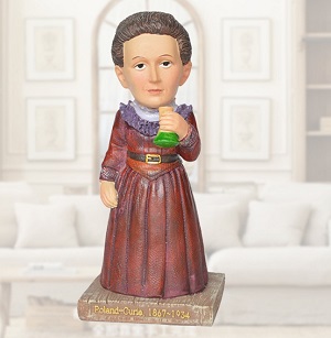 Tượng Mari Curie, nhà vật lý & hóa học nổi tiếng (7×6.5×16.5cm)