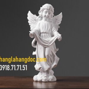 Tượng Thiên Thần đứng dang tay ban phước lành cao 29,5cm