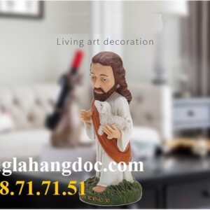 Tượng chúa Jesus nhựa thông cao cấp