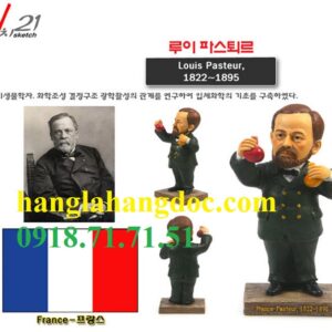 Tượng mô hình 3D nhựa thông nhà bác học Louis Pasteur