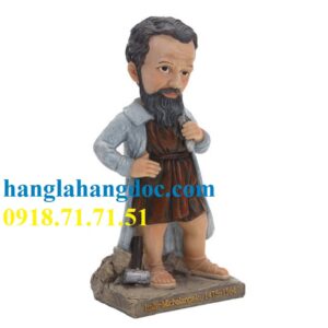 Tượng nhà điêu khắc nổi tiếng Michelangelo (Phục hưng Ý)