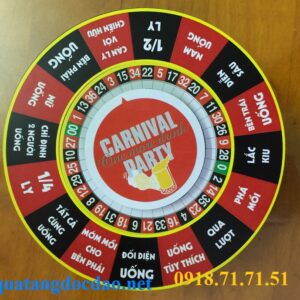 Vòng xoay pin uống bia phiên bản tiếng Việt (cỡ đại 14cm) V3