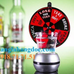 Vòng xoay uống rượu vui nhộn (wheel of shots)