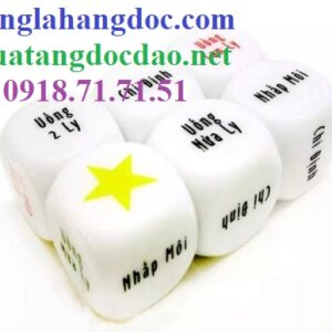 Xí ngầu uống bia rượu 2cm tiếng Việt